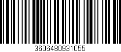 Código de barras (EAN, GTIN, SKU, ISBN): '3606480931055'
