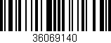 Código de barras (EAN, GTIN, SKU, ISBN): '36069140'