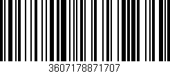 Código de barras (EAN, GTIN, SKU, ISBN): '3607178871707'