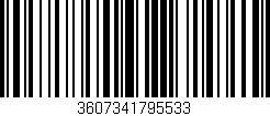 Código de barras (EAN, GTIN, SKU, ISBN): '3607341795533'