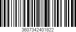 Código de barras (EAN, GTIN, SKU, ISBN): '3607342401822'