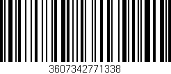 Código de barras (EAN, GTIN, SKU, ISBN): '3607342771338'