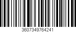 Código de barras (EAN, GTIN, SKU, ISBN): '3607349764241'