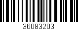 Código de barras (EAN, GTIN, SKU, ISBN): '36083203'