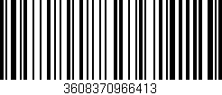 Código de barras (EAN, GTIN, SKU, ISBN): '3608370966413'