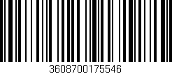 Código de barras (EAN, GTIN, SKU, ISBN): '3608700175546'