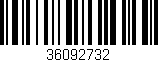 Código de barras (EAN, GTIN, SKU, ISBN): '36092732'
