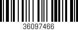 Código de barras (EAN, GTIN, SKU, ISBN): '36097466'