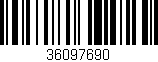 Código de barras (EAN, GTIN, SKU, ISBN): '36097690'