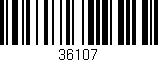 Código de barras (EAN, GTIN, SKU, ISBN): '36107'