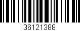 Código de barras (EAN, GTIN, SKU, ISBN): '36121388'