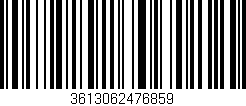 Código de barras (EAN, GTIN, SKU, ISBN): '3613062476859'