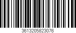 Código de barras (EAN, GTIN, SKU, ISBN): '3613205823076'
