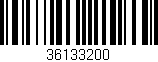 Código de barras (EAN, GTIN, SKU, ISBN): '36133200'