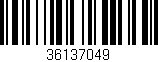 Código de barras (EAN, GTIN, SKU, ISBN): '36137049'