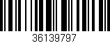 Código de barras (EAN, GTIN, SKU, ISBN): '36139797'