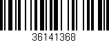 Código de barras (EAN, GTIN, SKU, ISBN): '36141368'