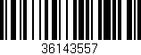 Código de barras (EAN, GTIN, SKU, ISBN): '36143557'