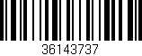 Código de barras (EAN, GTIN, SKU, ISBN): '36143737'