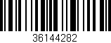 Código de barras (EAN, GTIN, SKU, ISBN): '36144282'