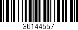 Código de barras (EAN, GTIN, SKU, ISBN): '36144557'