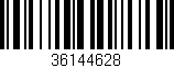 Código de barras (EAN, GTIN, SKU, ISBN): '36144628'
