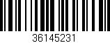 Código de barras (EAN, GTIN, SKU, ISBN): '36145231'