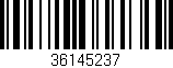 Código de barras (EAN, GTIN, SKU, ISBN): '36145237'
