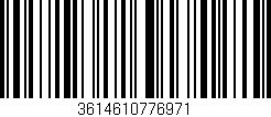 Código de barras (EAN, GTIN, SKU, ISBN): '3614610776971'