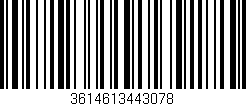Código de barras (EAN, GTIN, SKU, ISBN): '3614613443078'