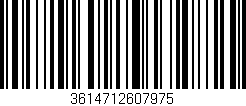 Código de barras (EAN, GTIN, SKU, ISBN): '3614712607975'