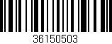 Código de barras (EAN, GTIN, SKU, ISBN): '36150503'