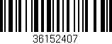 Código de barras (EAN, GTIN, SKU, ISBN): '36152407'