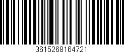 Código de barras (EAN, GTIN, SKU, ISBN): '3615268164721'