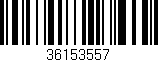 Código de barras (EAN, GTIN, SKU, ISBN): '36153557'