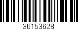 Código de barras (EAN, GTIN, SKU, ISBN): '36153628'