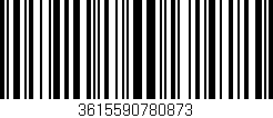 Código de barras (EAN, GTIN, SKU, ISBN): '3615590780873'
