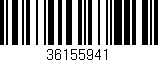 Código de barras (EAN, GTIN, SKU, ISBN): '36155941'