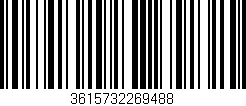 Código de barras (EAN, GTIN, SKU, ISBN): '3615732269488'