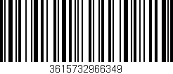 Código de barras (EAN, GTIN, SKU, ISBN): '3615732966349'