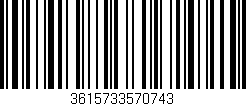 Código de barras (EAN, GTIN, SKU, ISBN): '3615733570743'