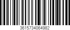 Código de barras (EAN, GTIN, SKU, ISBN): '3615734064982'
