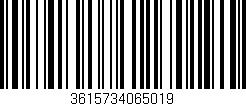 Código de barras (EAN, GTIN, SKU, ISBN): '3615734065019'