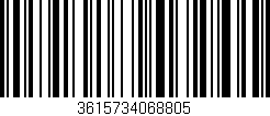 Código de barras (EAN, GTIN, SKU, ISBN): '3615734068805'