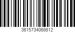 Código de barras (EAN, GTIN, SKU, ISBN): '3615734068812'