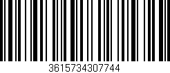 Código de barras (EAN, GTIN, SKU, ISBN): '3615734307744'
