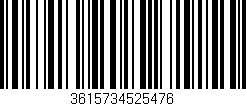 Código de barras (EAN, GTIN, SKU, ISBN): '3615734525476'