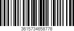 Código de barras (EAN, GTIN, SKU, ISBN): '3615734658778'