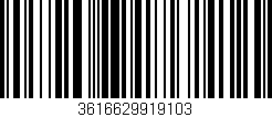 Código de barras (EAN, GTIN, SKU, ISBN): '3616629919103'