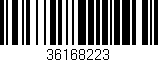 Código de barras (EAN, GTIN, SKU, ISBN): '36168223'